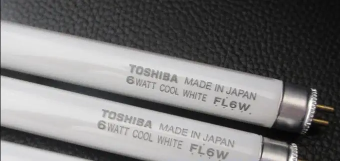 Флуоресцентная трубка TOSHIBA 6 Вт холодного белого света FL6W линейная лампа 4200K