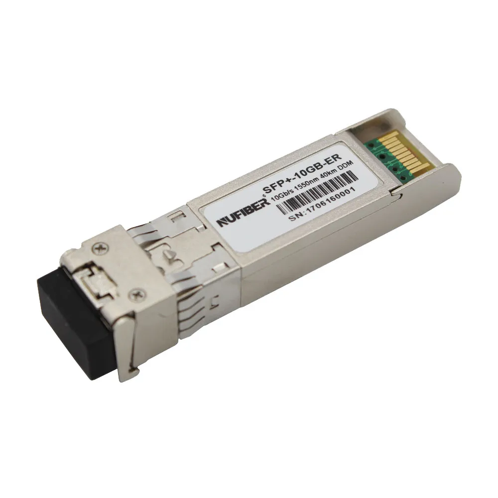 10 ГБ/сек. SFP + трансивер SFP-10G-ER Двойной волокно одномодовый 40 км 1550nm LC DDM