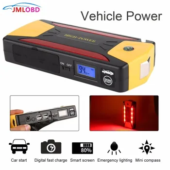 

Multifunctional 82800mAh Large Capacity Portable Vehicle Power Car Jump Starter Mini Emergency Booster Bank Power