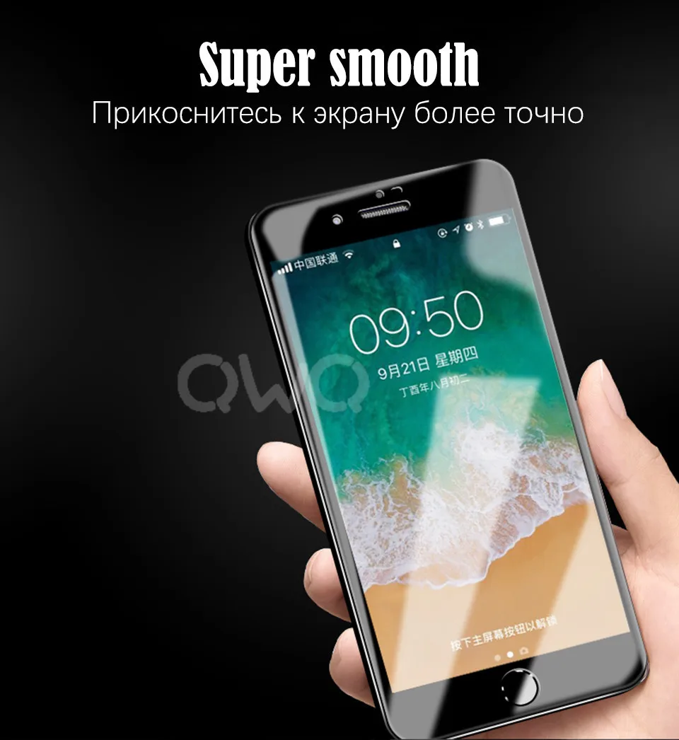 3D Curved Soft Screen Protector For iphone 6 6s 7 8 Plus X 10 Soft Full Protective Film ( Not Glass ) 4