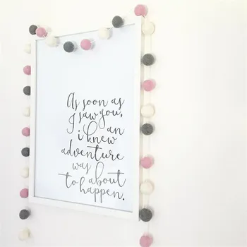 

2M Handmade Macaron Ball Decoration with Balls DIY Baby Kids Tent Room Decor Crib Accessory Wall Hanging for Birthday Party Gift