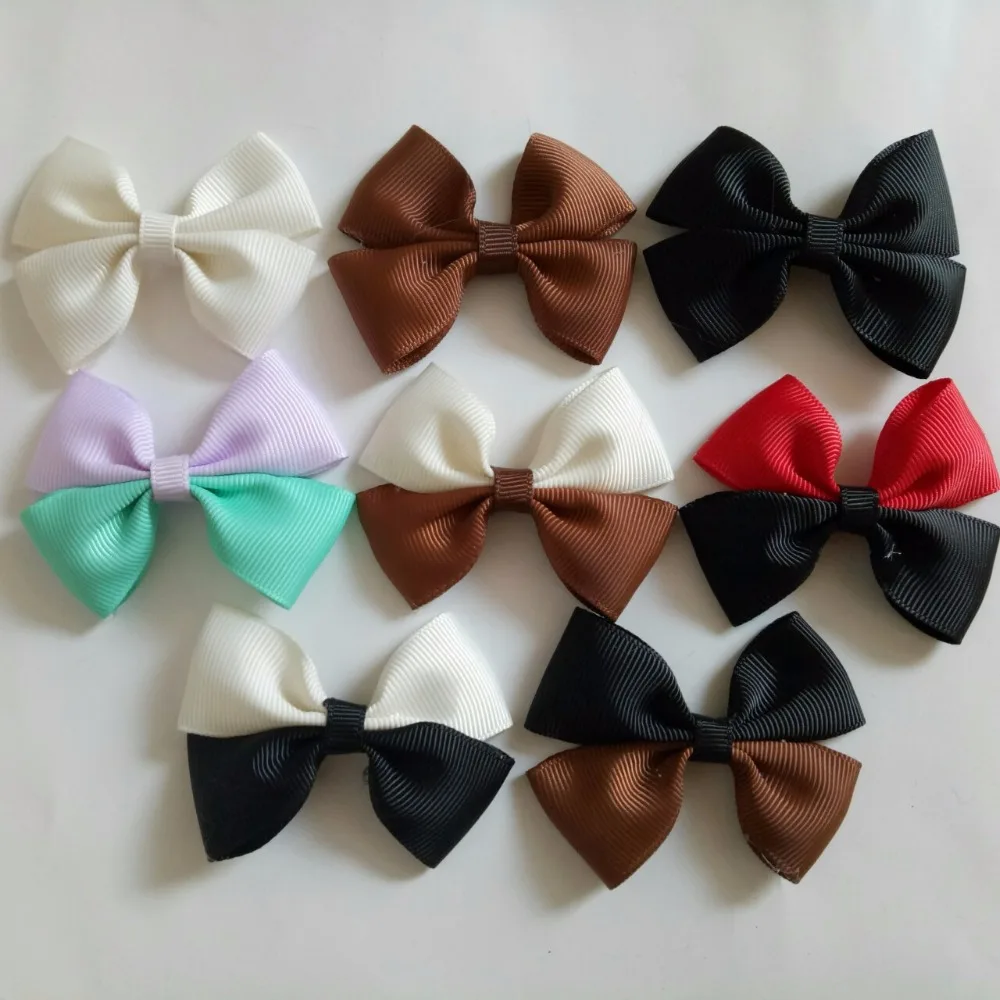 

1PCS Fashion ribbon bows hair Accessories for hair bows headwear headband hairclip hairband hairpins No hair clip clothing ties