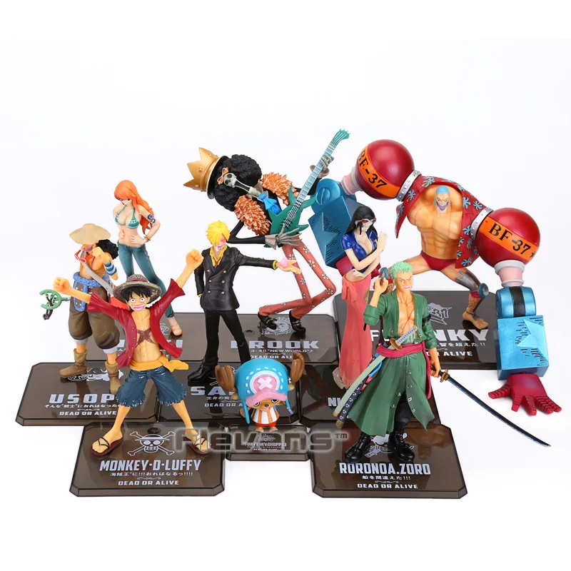 Аниме One Piece 2 года спустя Луффи Нами Зоро Чоппер Санджи Робин франки Usopp ПВХ