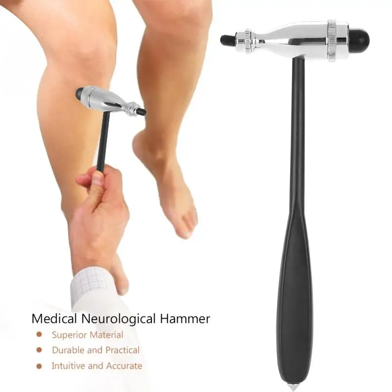 

Multifunction Neurological Reflex Hammer Medical Muscle Diagnostic Hammer Health Care Percussor Leg Back Relaxation Massage Tool