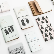 Японская креативная канцелярская клетчатая азартная настольная книга японская записная книга дневник Портативный расписание книга