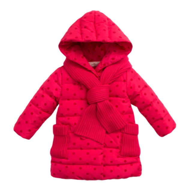 Cheap New 2016 Children Parka Girls Winter Coat Long Jacket Warm Coat Kids Luxury Soft Girl Coat Winter Thicken Children 50F1521