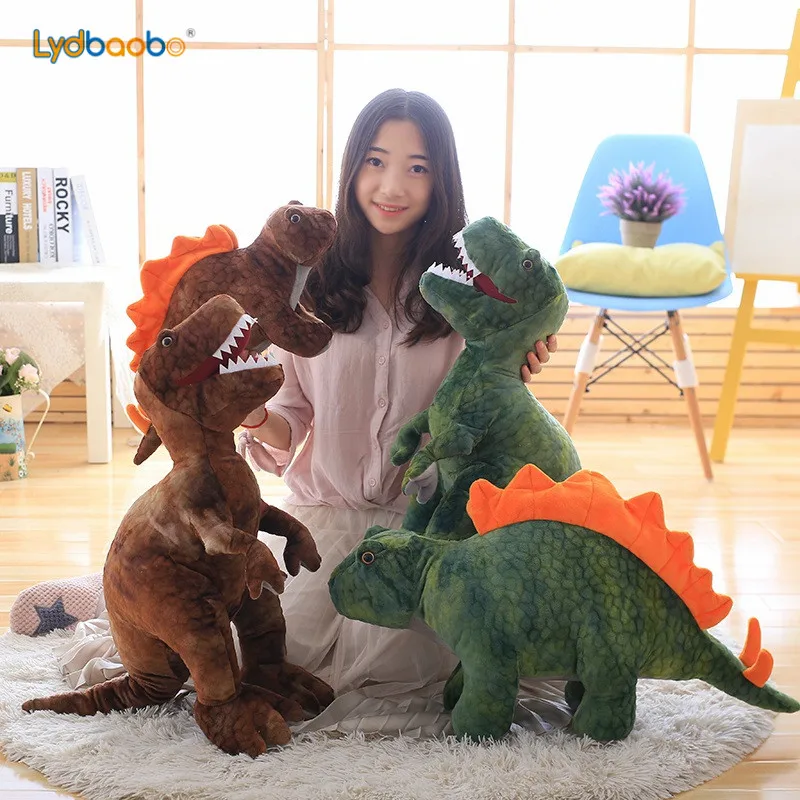 70/80CM Big Dinosaur Plush Toys Hobbies Cartoon Tyrannosaurus Triceratops Stuffed Toy Cute Dolls Children Birthday Gift 70/80CM Big Dinosaur Plush Toys Hobbies Cartoon Tyrannosaurus Triceratops Stuffed Toy Cute Dolls Children Birthday Gift