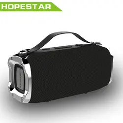 Hopestar беспроводной динамик супер бас стерео Bluetooth динамик TF FM Колонка USB громкой связи для телефона ПК домашний кинотеатр Caixa де сом