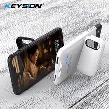 KEYSION 4000/5000mAh Battery Charger Case For iPhone XS MAX XR X Battery Power Bank Portable Charging Case Cover for iPhone XR
