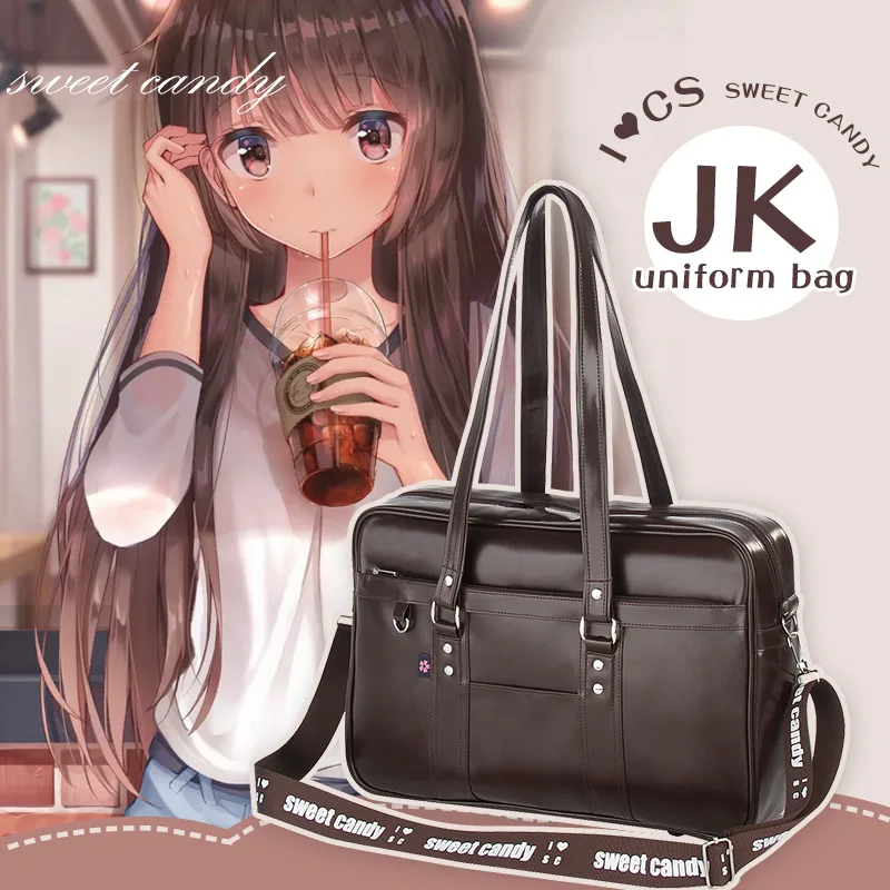NEW Japanese School Handbags High College Students Uniform Bag Unisex