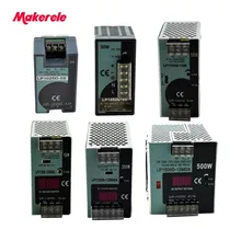 LP Series Din Rail single output switching power supply 25W 50W 100W 150W 300W 500W Digital Display 12/24V ac dc with Ce Approve
