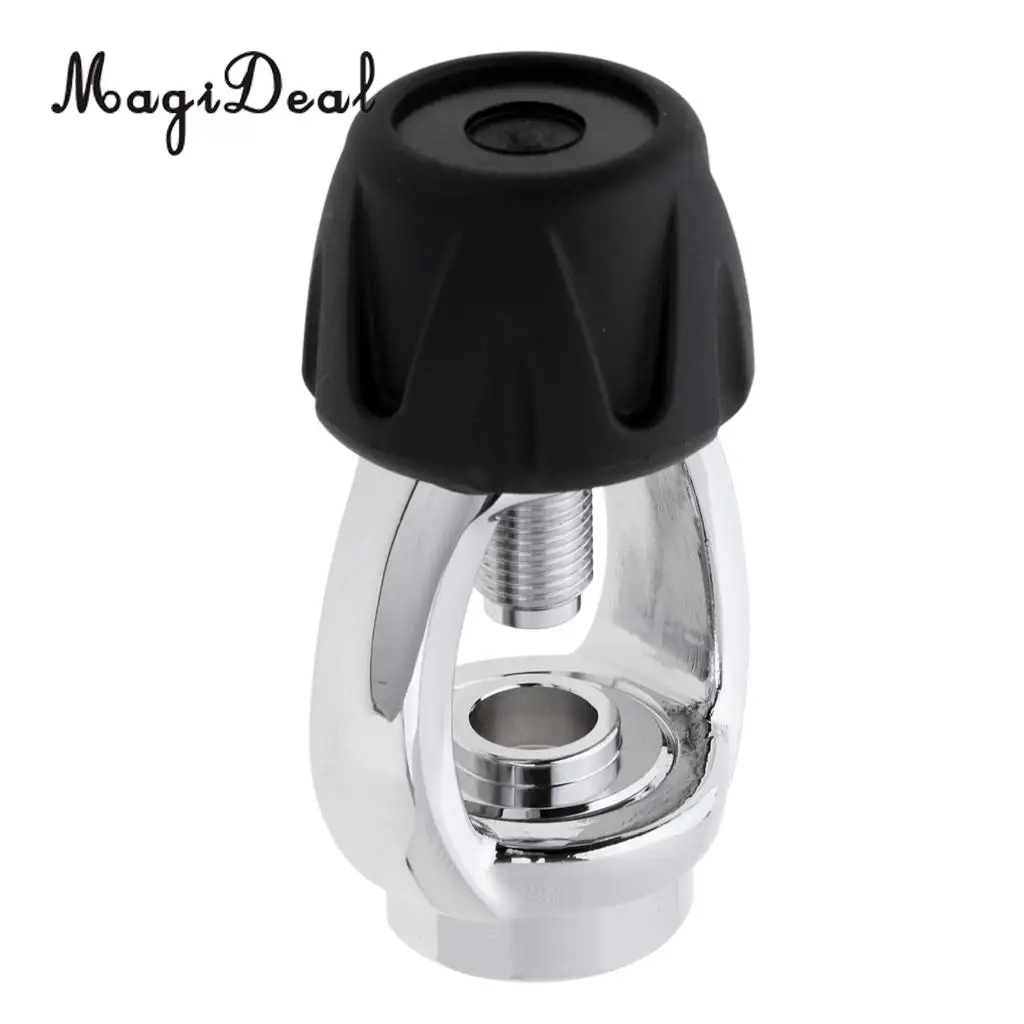 MagiDeal Deluxe Silver Copper Scuba Diving Dive DIN to Yoke 1st Regulator Convertor Adaptor Spare Parts Kit