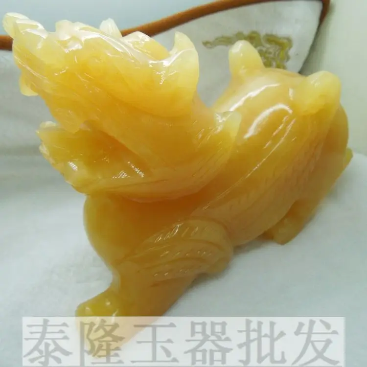 Factory direct natural m m Huang Yufei days topaz brave ornaments