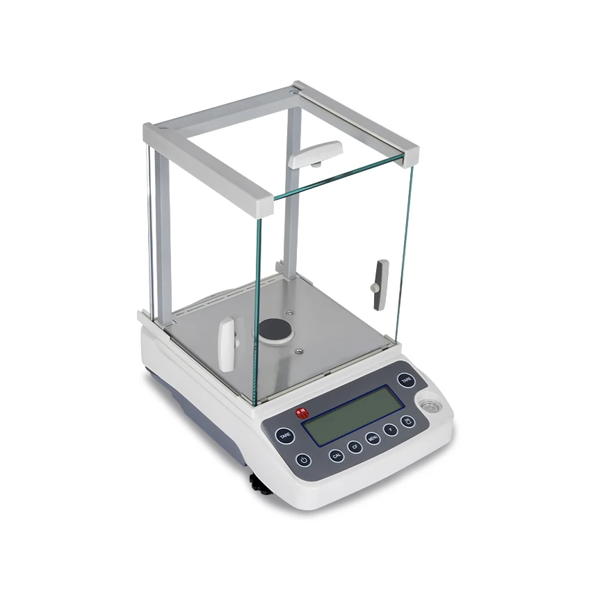 Новая точность 1/10000 аналитический баланс Высокая точность лабораторный аналитический баланс компенсация температуры весы 220 г/120 г