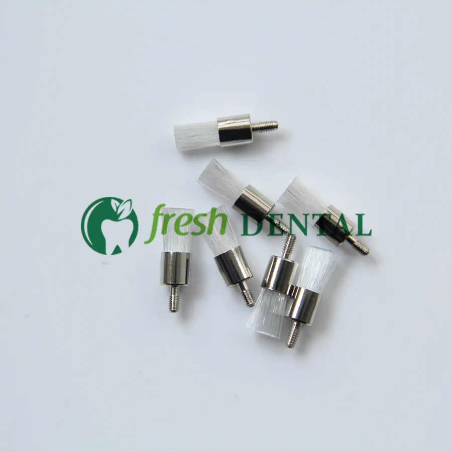 Escova de Nylon Dental Polimento Prophy Escova Estilo Parafuso Plana Profilaxia Branco Pb310 1000 Pcs 5 Cheap Clareamento dos dentes