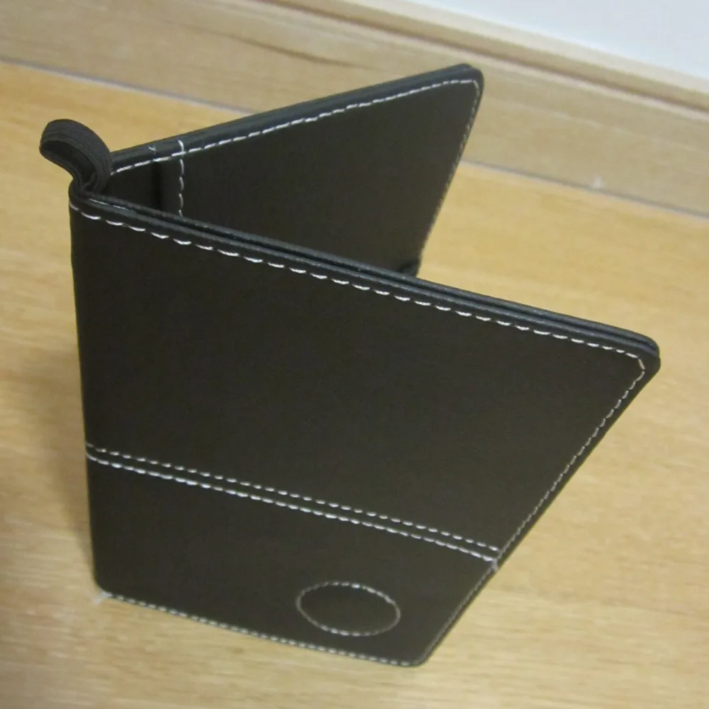 with magnet for ball marker landscape Unique leather golf scorecard holder new design golf score card yardage keeper book cover 6