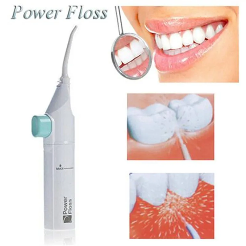 

2018 Portable Power Floss Dental Water Jet Cords Tooth Pick Braces No Batteries Practical water flosser dental irrigator