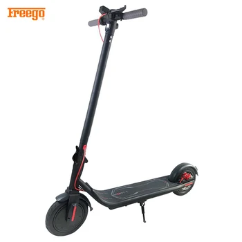 Billig Freego ES-08S Klapp Elektrische Roller 8,5 Zoll Reifen Anti-punktion 350W Motor Max 25 KM/H LCD Display Bildschirm Batterie Kapazität 6Ah