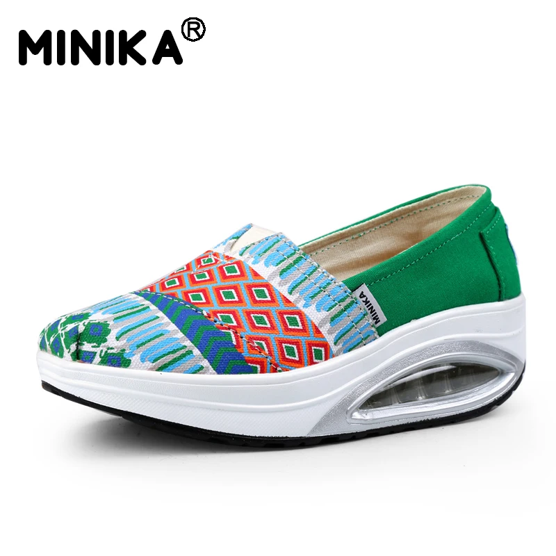 Aliexpress.com : Buy Minika Women Canvas Shoes Breathable Fitness Shoes ...