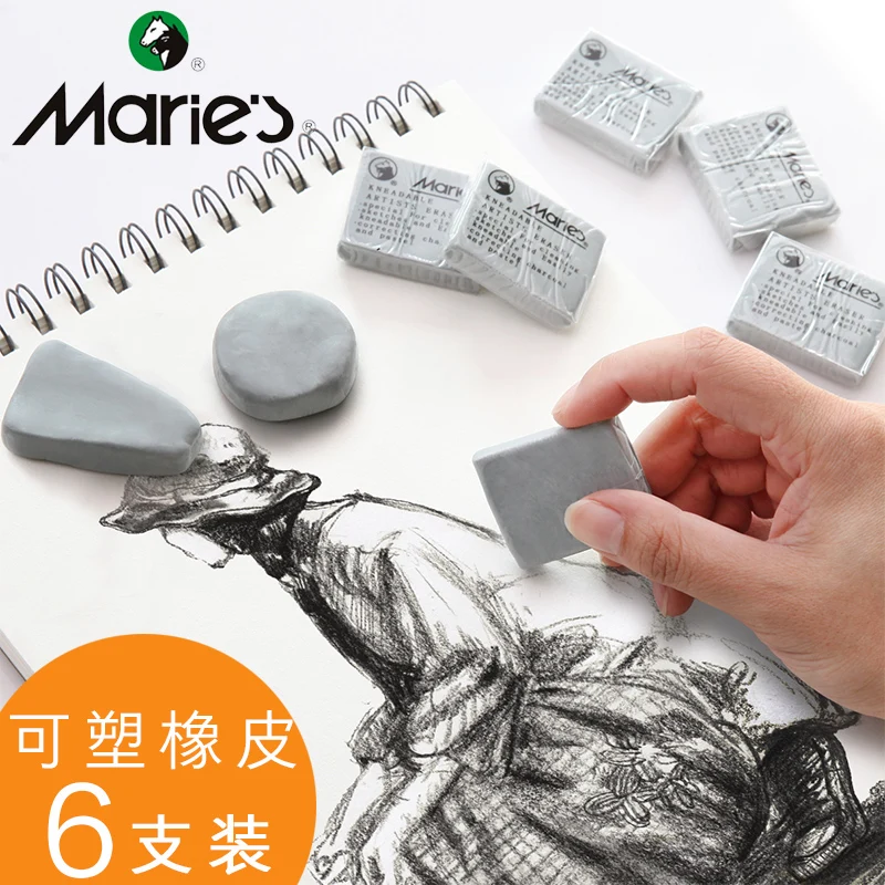 Maries Plasticity Rubber Soft Eraser Wipe Highlight Kneaded - Temu