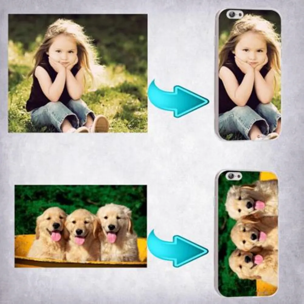 2018 Christmas gift DIY Photo Phone case Custom picture Cover For Apple iPhone X XR XS MAX 7 8 7plus 6 6S Plus 5 5S SE Coque