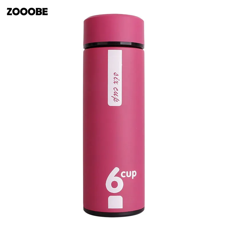 ZOOOBE Thermos Water Bottle Stainless Steel 304 Thermal Thermo Mug with
