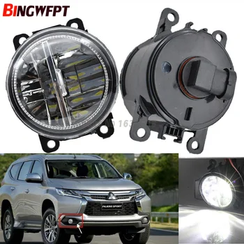 

2PCS High quality Car-styling For Mitsubishi Pajero Sport High Brightness white LED Fog Lights 12V H11