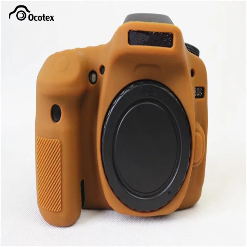 Ocotex Soft Rubber Protective Camera Cover Silicone Case For Canon EOS