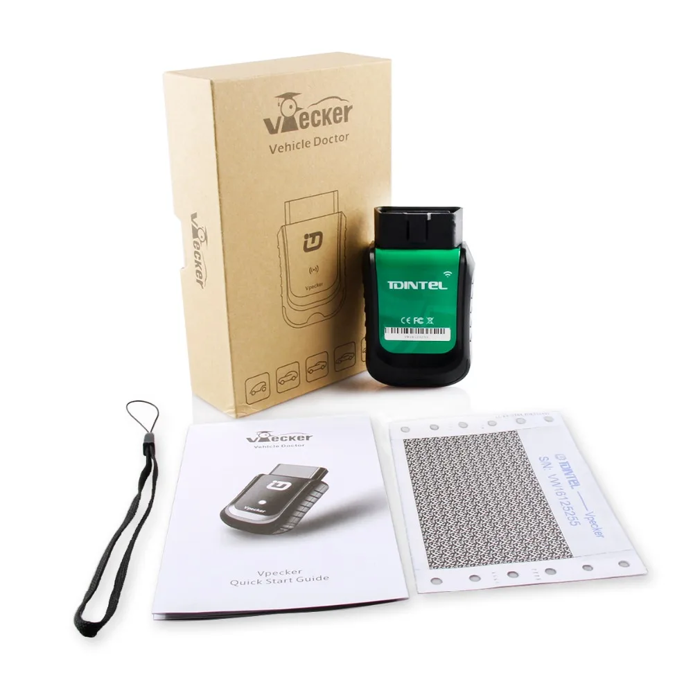 VPECKER V10.7 сканер EasyDiag диагностики авто с WI FI OBD2 полный системы Поддержка