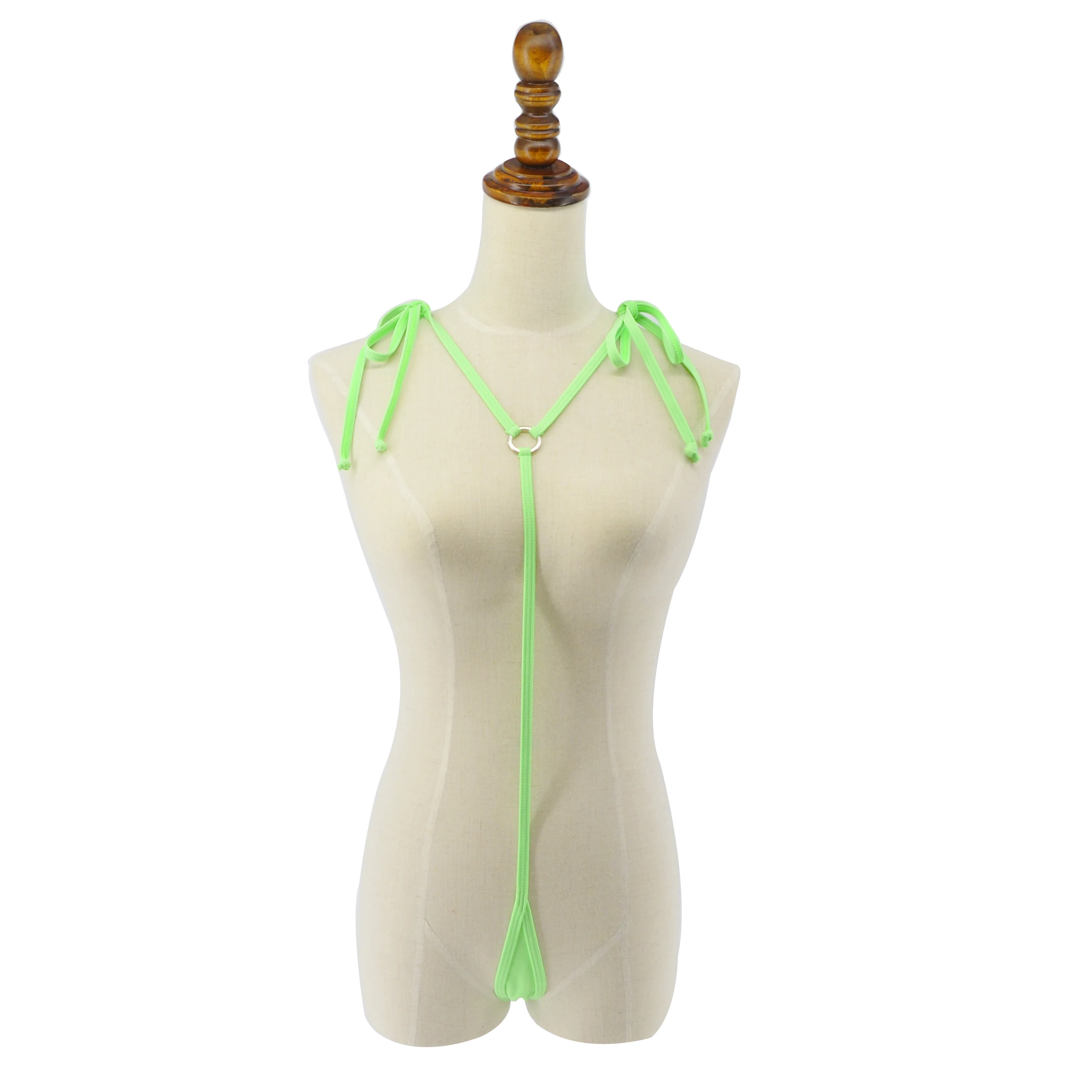 Exotic Micro GString Bikini Bottom Women Sunbathing Biquini Beachwear — free download