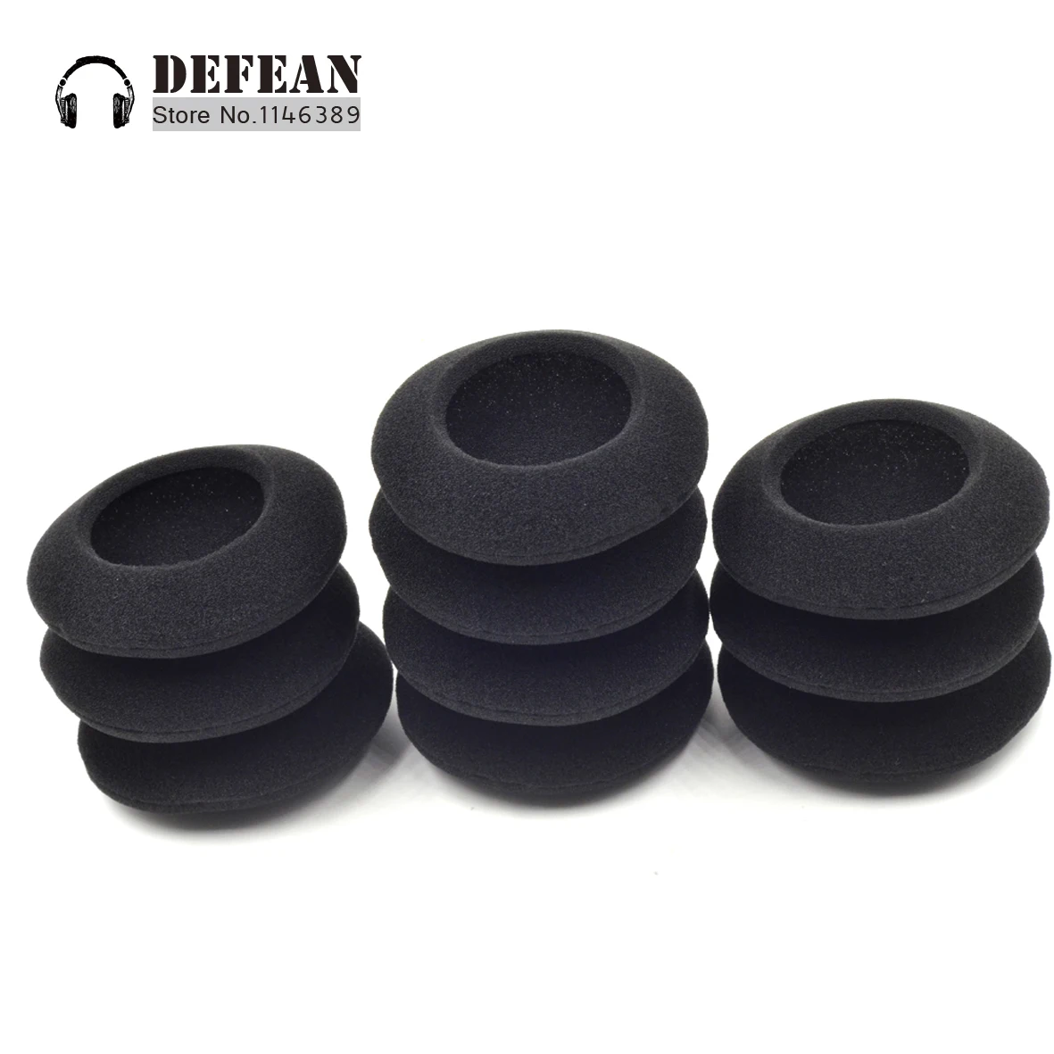 

10x foam cushion ear cover for koss CS100 CS80 CS95 CS90 CS100-USB headphonesFree shipping alistore