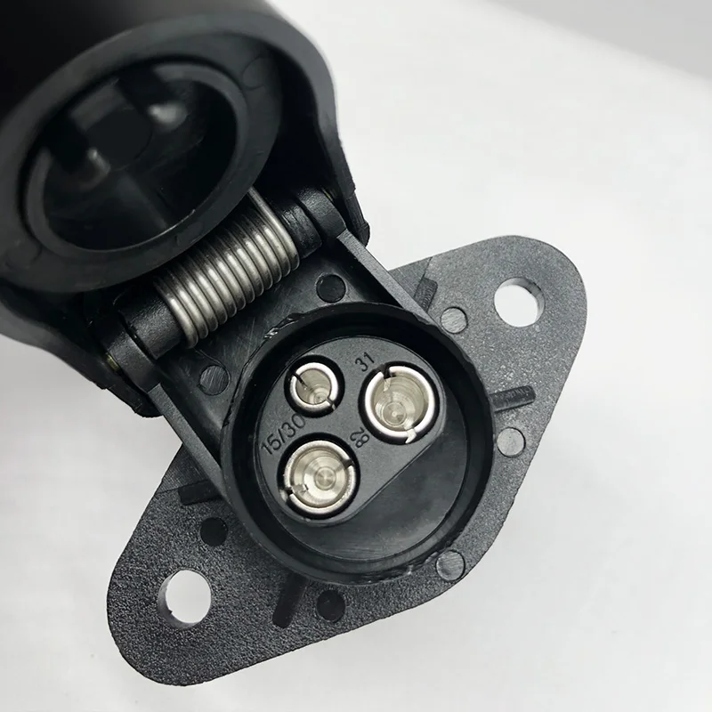 12V 3 PIN пластиковый прицеп розетка Европейский стандарт автозапчасти трейлер