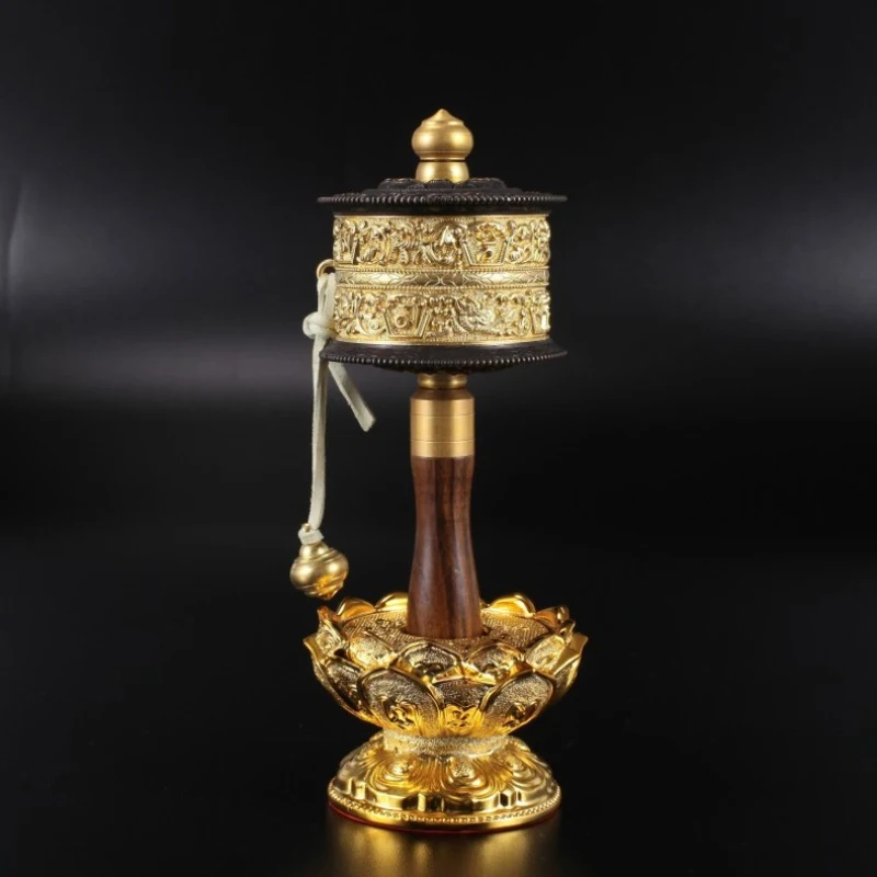 om mani padme hum handle prayer wheel buddha7