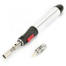 1* Бутановая газовая железная ручка беспроводной бутановый газовый Железный Комплект для ручки сварочные факелы пайка горячим воздухом станция пистолет