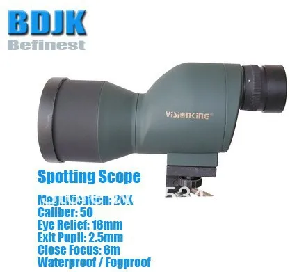 

Waterproof Spotting Scope with 20X Magnification and 50 Objective