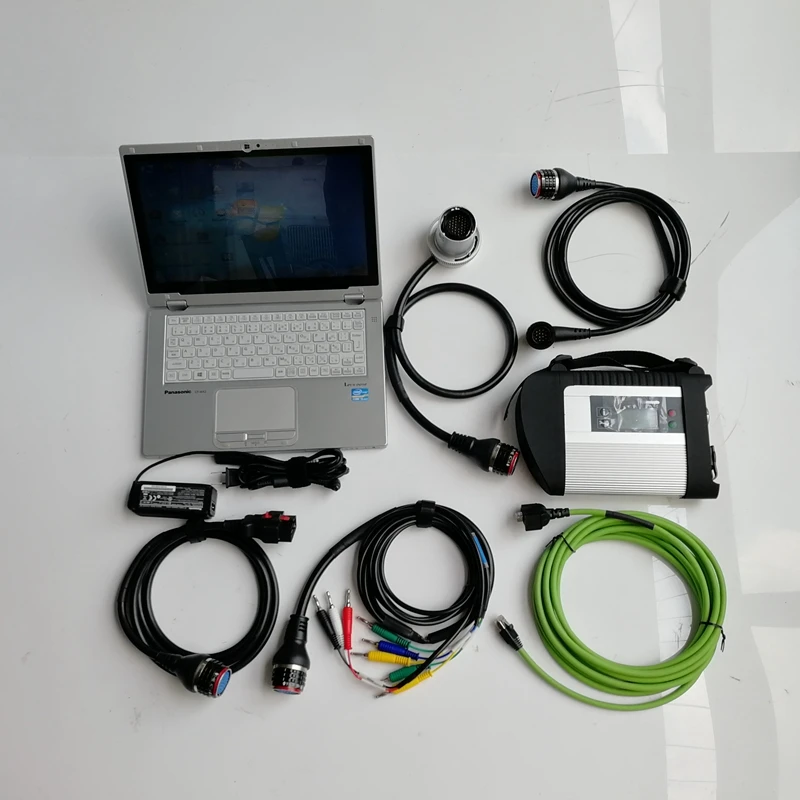 

Mb Star C4 SD Compact Connect 4 with V05.2019 Software in 480GB Mini SSD and Used Cf-AX2 I5 8G for Auto Repair Diagnostic Tool