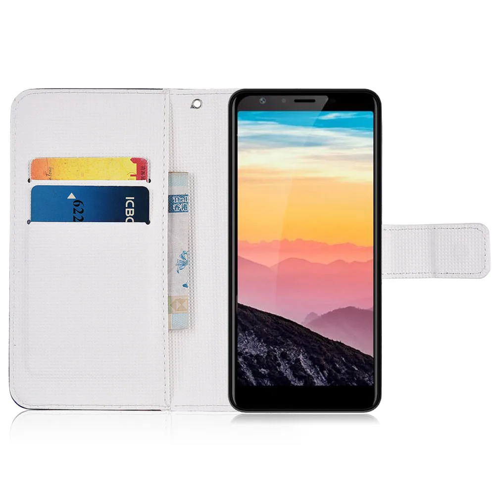 Чехол бумажник с мультяшным рисунком для Haier Power P11 Модный чехол из искусственной