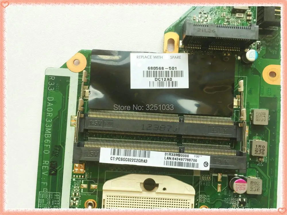 680568-501 680568-001 FOR HP Pavilion G4-2000 G6