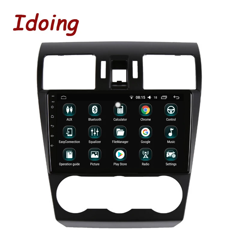 Idoing 1Din 9 font b Car b font Android8 0 font b Radio b font GPS