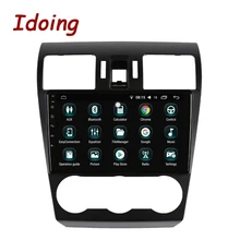 Idoing 1Din 9 «автомобиль Android8.0 радио GPS; Мультимедийный проигрыватель для Subaru Forester XV WRX 2013-2015 4 г + 64 г 8 Core навигации быстрая загрузка