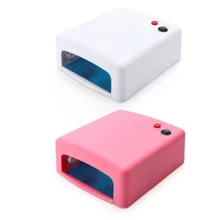 36 Вт Pro Nail Art Сушилка Маникюр УФ Гель-лак отверждения свет сушильные машины 4 лампы