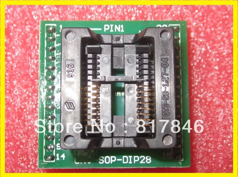 IC адаптер гнездо для USB Универсальный программатор TL866CS TL866A TL866II плюс EZP2010 SOP16 к DIP16 SOP28 к DIP28 SOP8 К DIP8