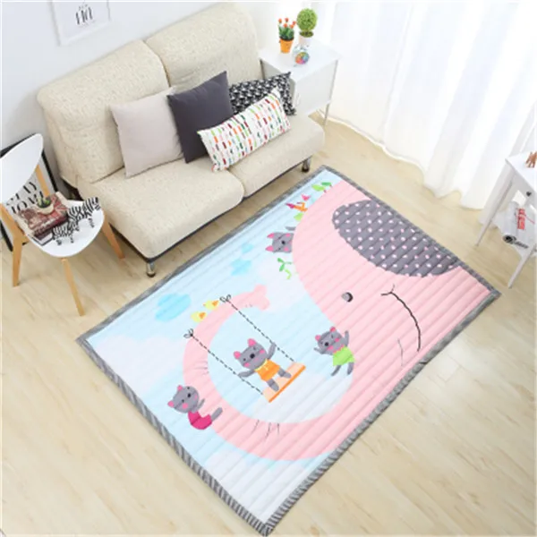140x195cm Thicken cartoon Baby Developing Mat floor mat bedroom living