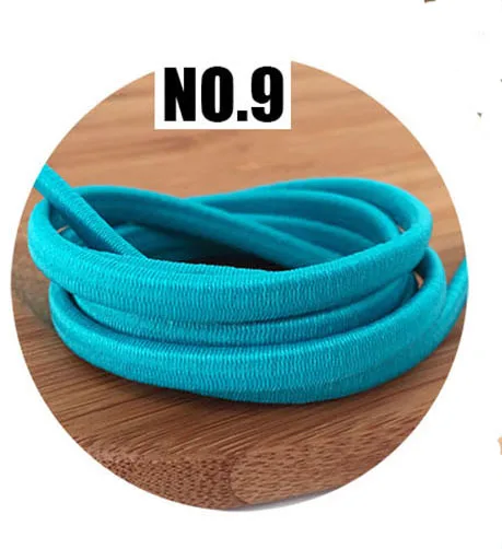 Meetee 5/10/20M 5mm Thickened Color Elastic Rope Rubber Band Thick Elastic Band DIY Head Rope Belt Sew Scrapbooking Accessories - Цвет: NO9