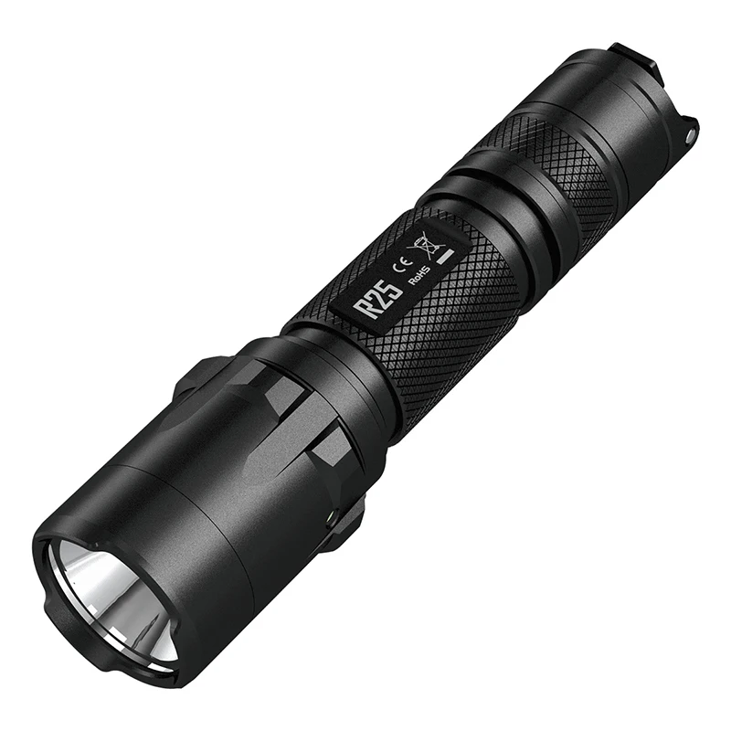 NITECORE R25 тактический фонарь CREE XP-L HI V3 max 800 люмен дальность луча 321 м уличный фонарь с зарядным устройством