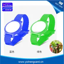 100 шт. RFID 13,56 МГц китайский MF 4 K S70 тег наручный браслет NFC водонепроницаемый браслет бесконтактная смарт-карта для электронных билетов контроля доступа по отпечаткам