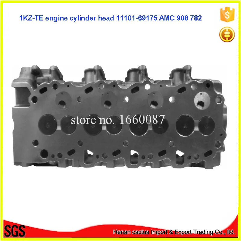 Полный 1KZ 1KZ-TE части головки цилиндра 11101-69175 для Toyota land cruiser prado Год 2000