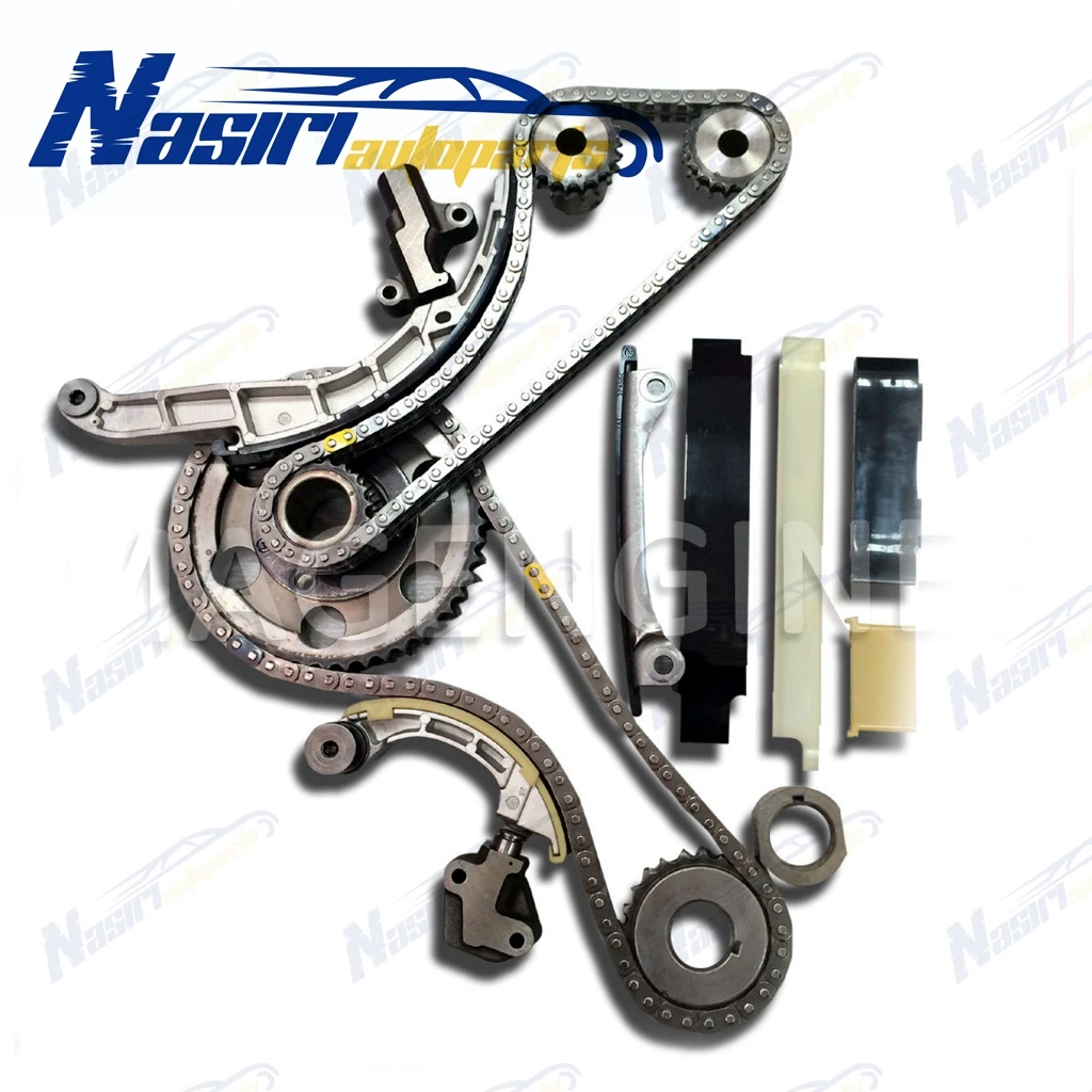 Комплект цепи ГРМ для Nissan Almera Primera X Trail 2 LTR Diesel YD22DDT/DDTi 2000 2008|Компоненты измерения