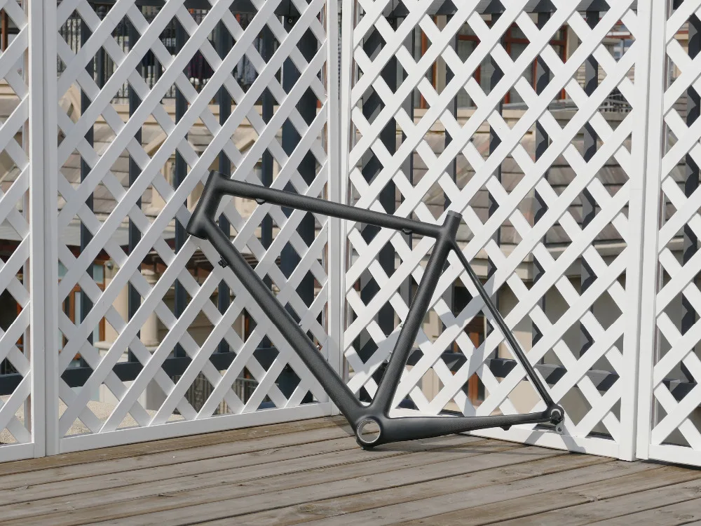 Углеродная Матовая Глянцевая велосипедная Рама 52 см 700C PF30