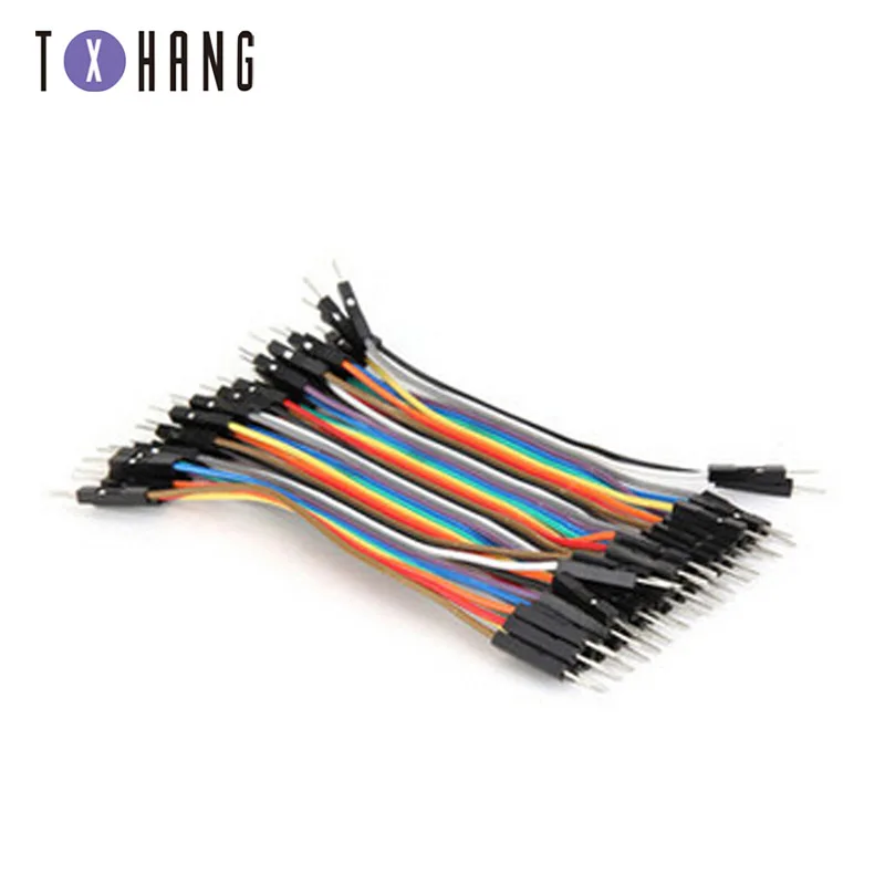 40pcs Length 30cm Female to F Dupont Wire Connector Cable 1p-1p Pin Header